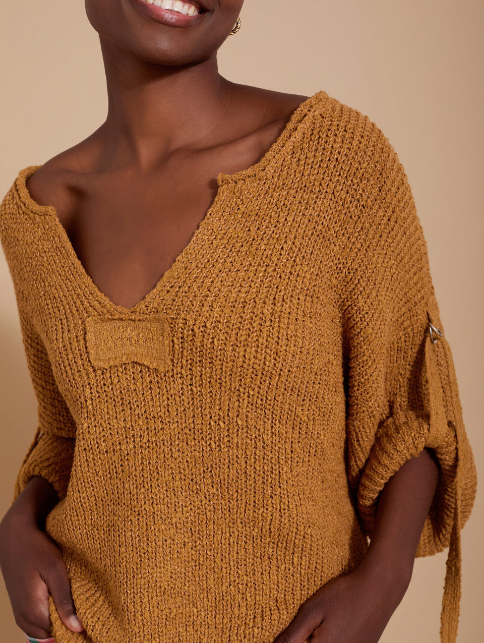 Jersey Oversize con Hebilla