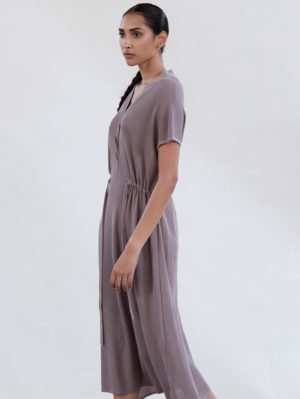 Vestido de Punto Trenzado
