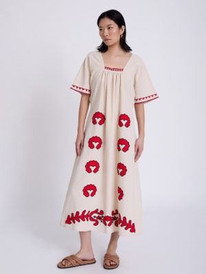 Vestido Túnica Bordada