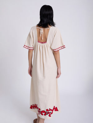 Vestido Túnica Bordada