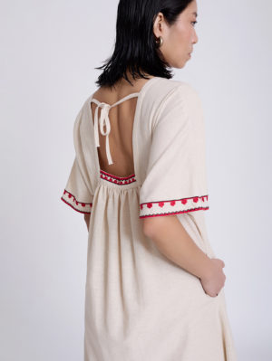 Vestido Túnica Bordada
