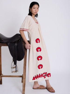 Vestido Túnica Bordada