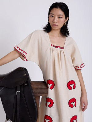 Vestido Túnica Bordada