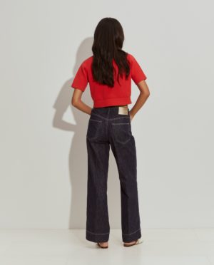 Pantalón Denim Ancho | Lion of Porches