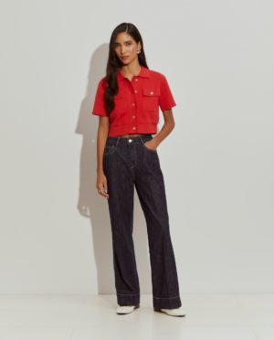 Pantalón Denim Ancho | Lion of Porches