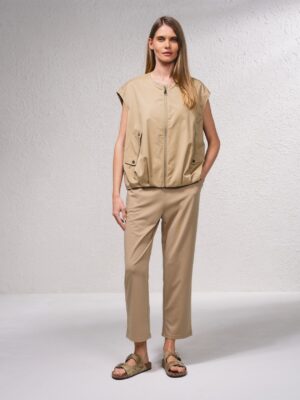 Chaleco Oversize Con Bolsillos Delante