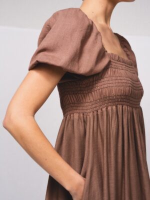 Vestido Largo Volantes