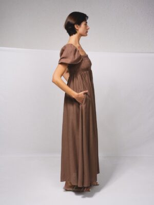 Vestido Largo Volantes