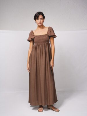 Vestido Largo Volantes