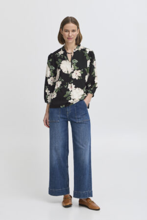 Blusa Bymmjoella Flores