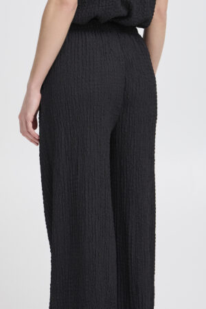 Pantalón Byummi Negro Fluido