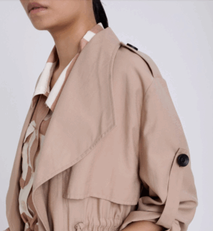 Trench Fluido Camel