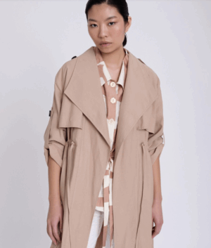 Trench Fluido Camel
