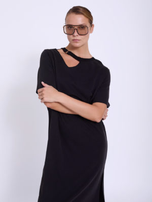Vestido Modal con Hebilla