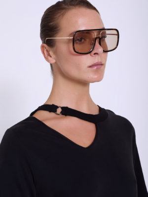 Vestido Modal con Hebilla