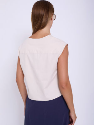 Blusa Con Cuadros
