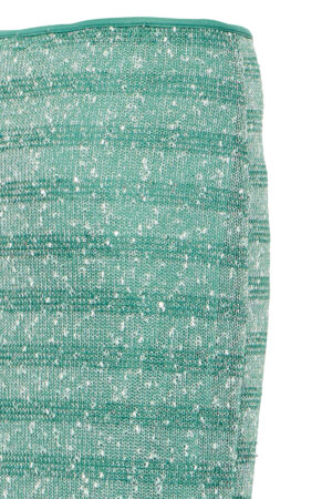 Falda Ihpiloua Lúrex Verde